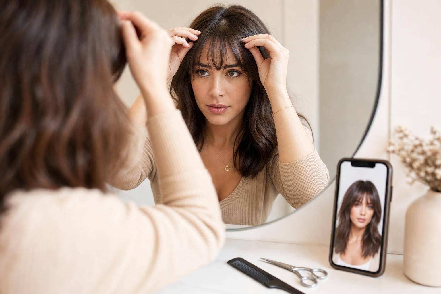 Why Does My Fringe Look Different From The Model?