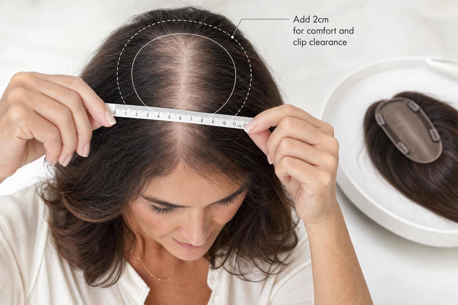 How To Choose The Correct Hair Topper Base Size