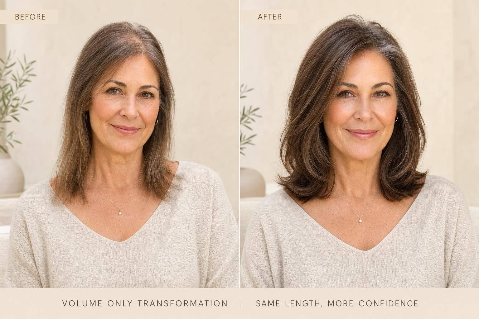 Hair Extensions for Volume Only: How to Add Thickness Without Adding Length
