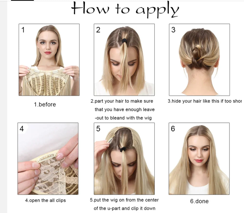Silkara™ Wavy U Part Clip in Hair Extension