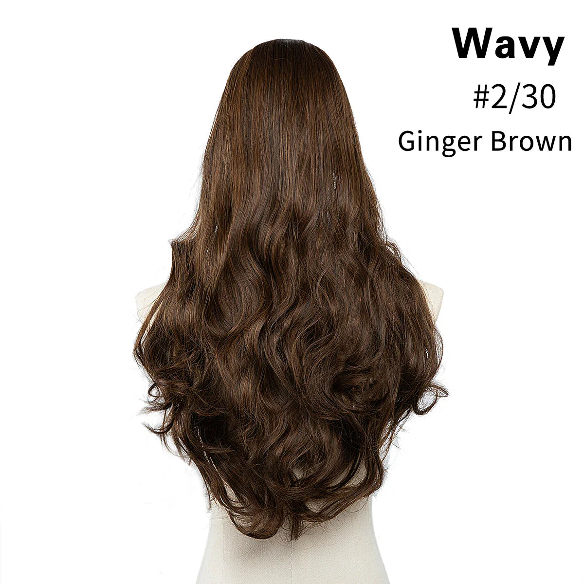Silkara™ Wavy U Part Clip in Hair Extension