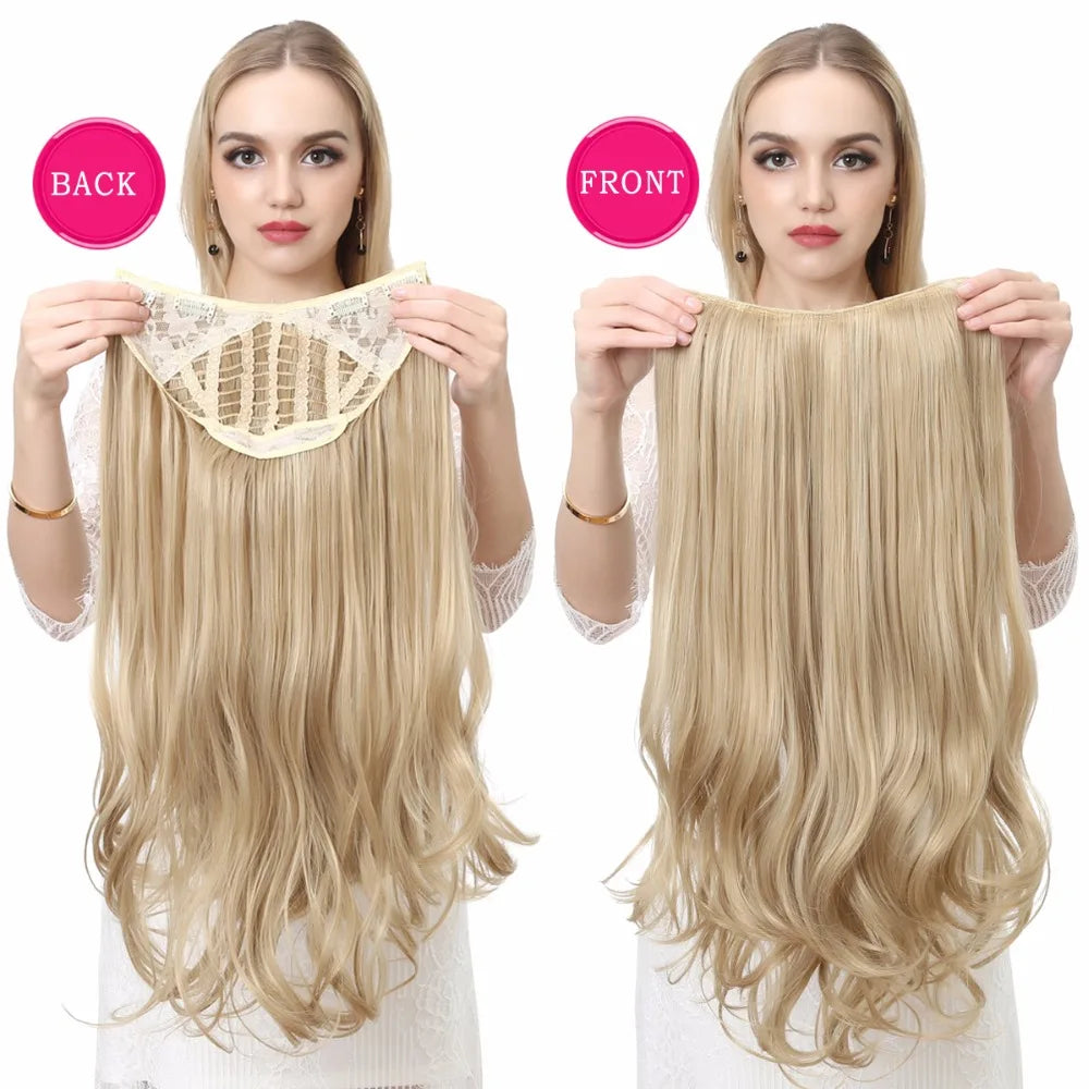 Silkara™ Wavy U Part Clip in Hair Extension