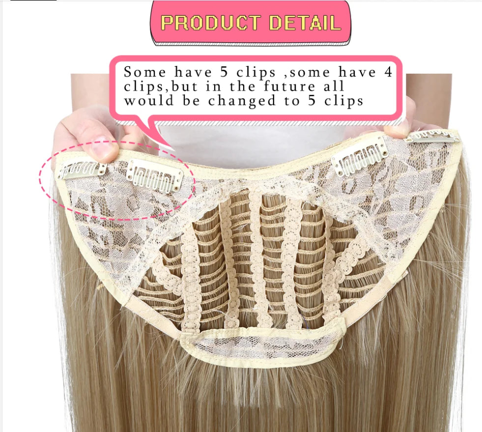 Silkara™ Wavy U Part Clip in Hair Extension