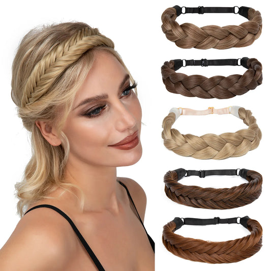 Silkara™ Headband Fishtail and Three Braids