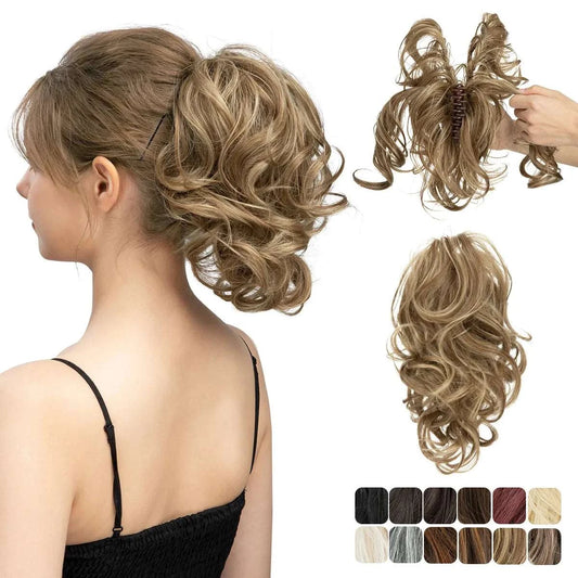 Silkara™ Diy Claw Clip In Ponytail Hair Extensions