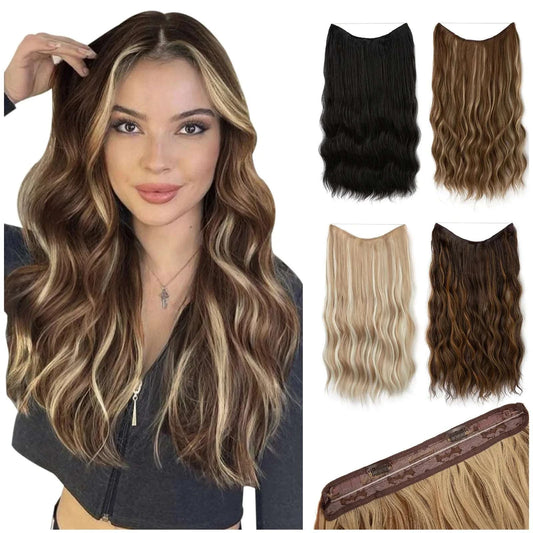 Silkara™ Halo Extensions (Wavy-2 Clips)