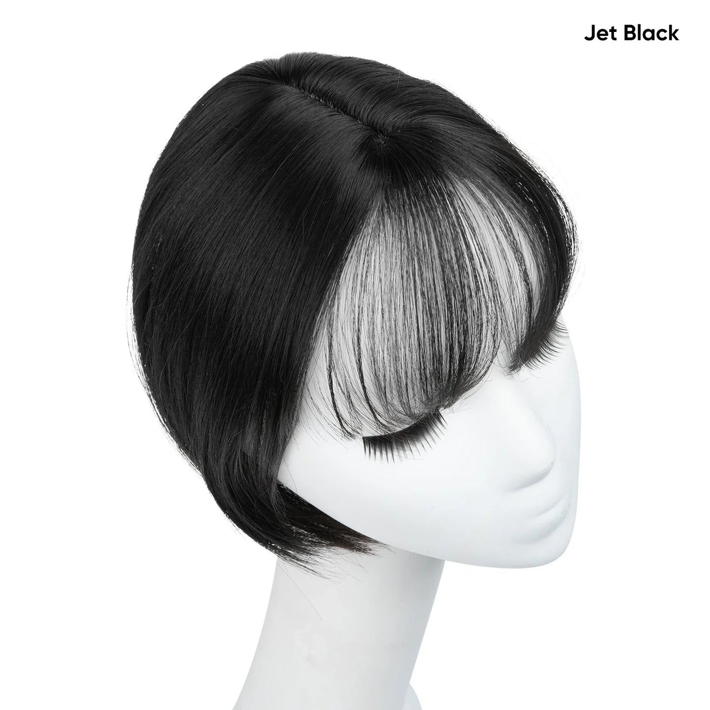 Silkara™ Clip in Hair Topper With Bangs
