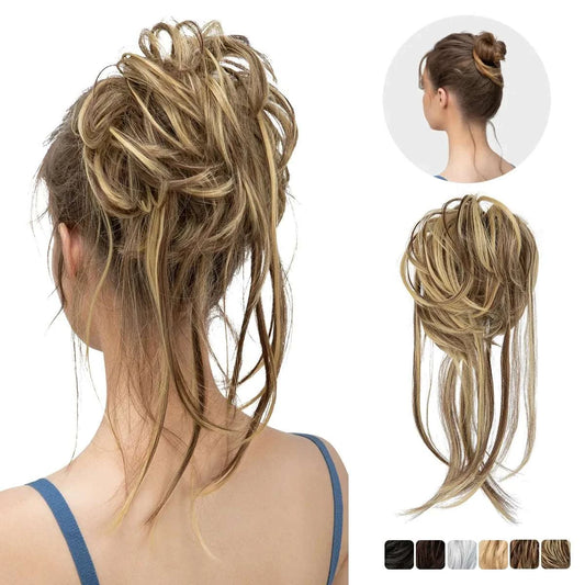 Silkara™  Secret Hair Instant Curly Messy Taily Bun