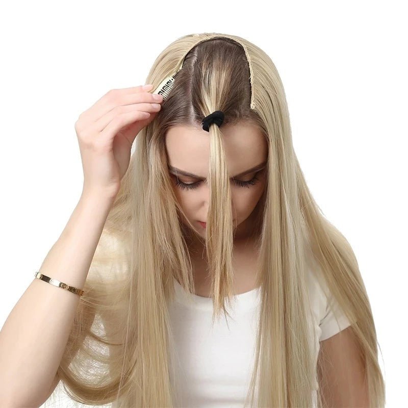 Silkara™ U Part Clip in Hair Extensions Full Thick Hair