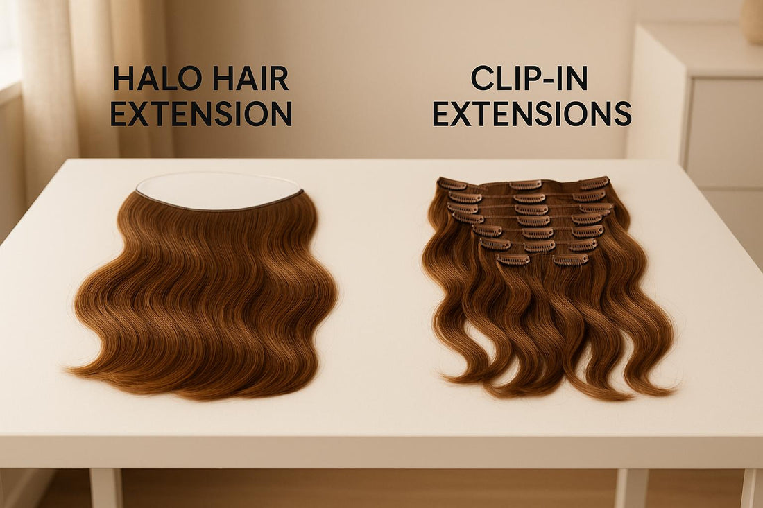 Halo Hair Extensions vs. Clip-In Extensions: Which One Is Right for You?