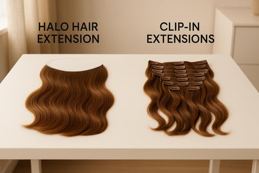 Halo Hair Extensions vs. Clip-In Extensions: Which One Is Right for You?