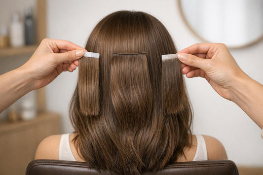 Tap Hair Extensions, virgin remy and injection virgin remy