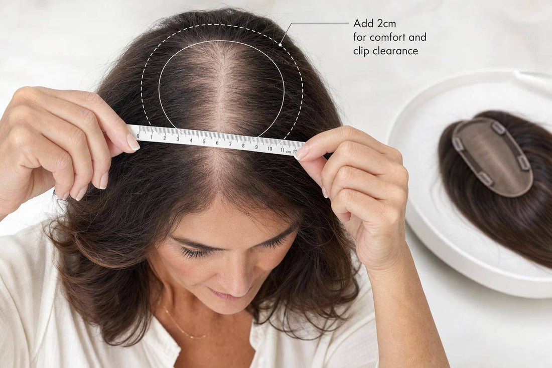 How To Choose The Correct Hair Topper Base Size