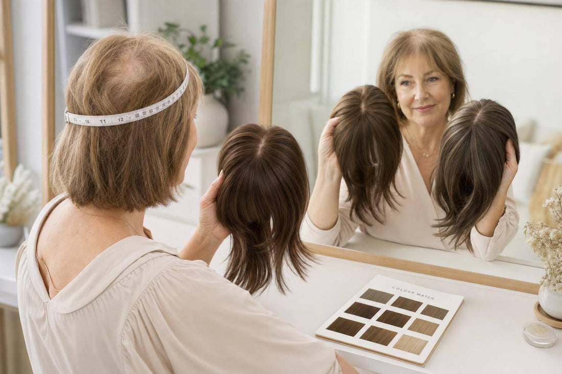 Hair Topper Exchange Guide: Changing Colour, Fringe, Base Size or Style