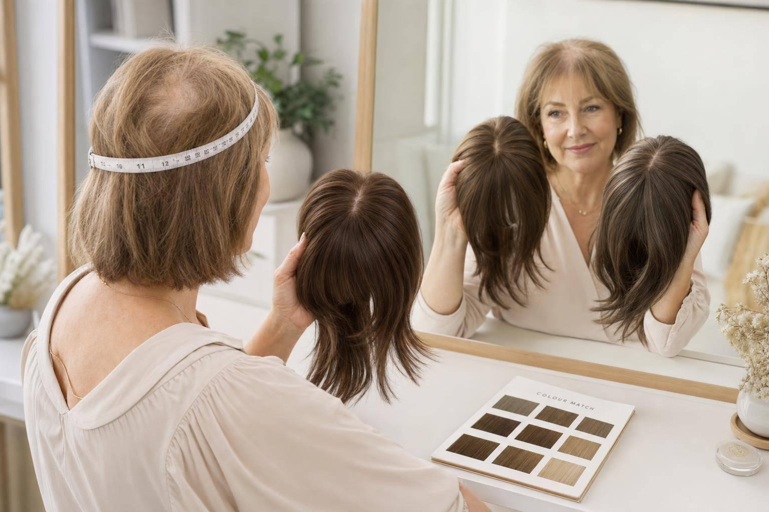 Hair Topper Exchange Guide: Changing Colour, Fringe, Base Size or Style