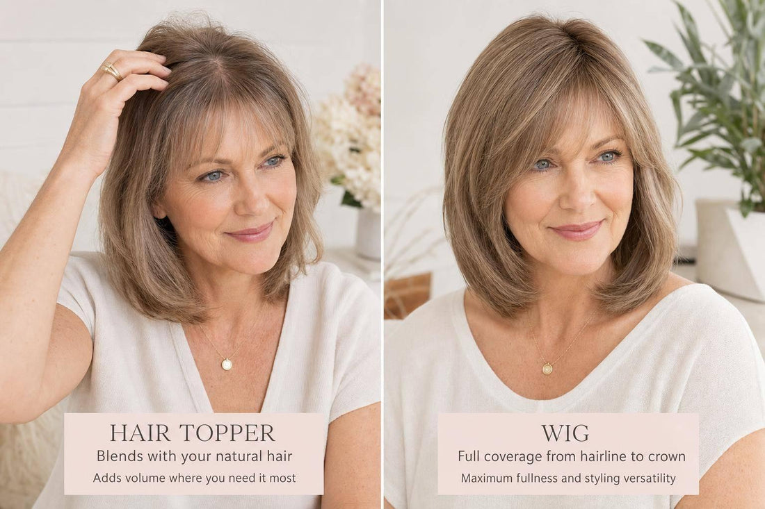 Hair Topper vs Wig for Thinning Hair: Which One Should You Buy?