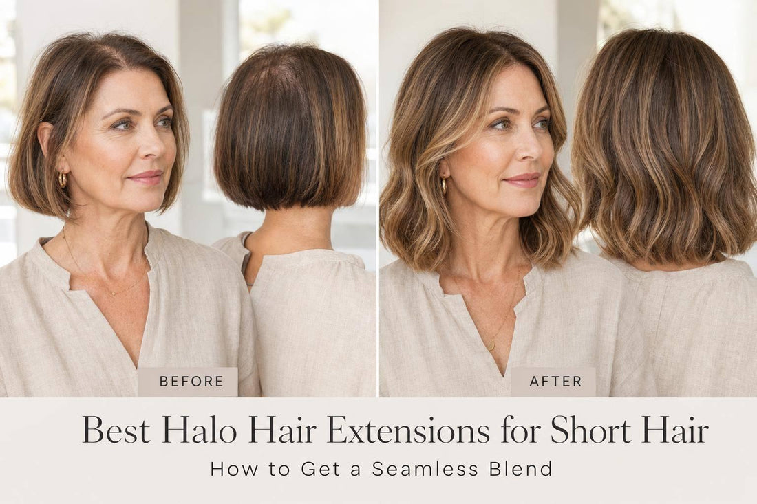 Best Halo Hair Extensions for Short Hair: How to Get a Seamless Blend