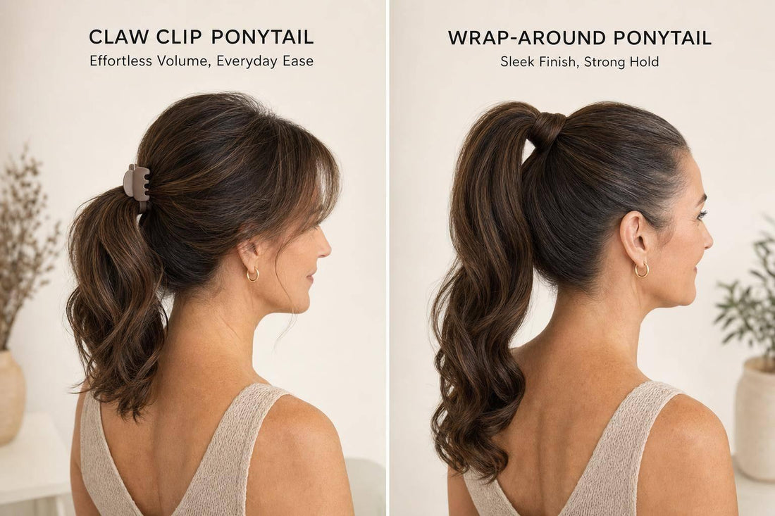 Claw Clip Ponytail vs Wrap-Around Ponytail Extension: Which Should You Choose?