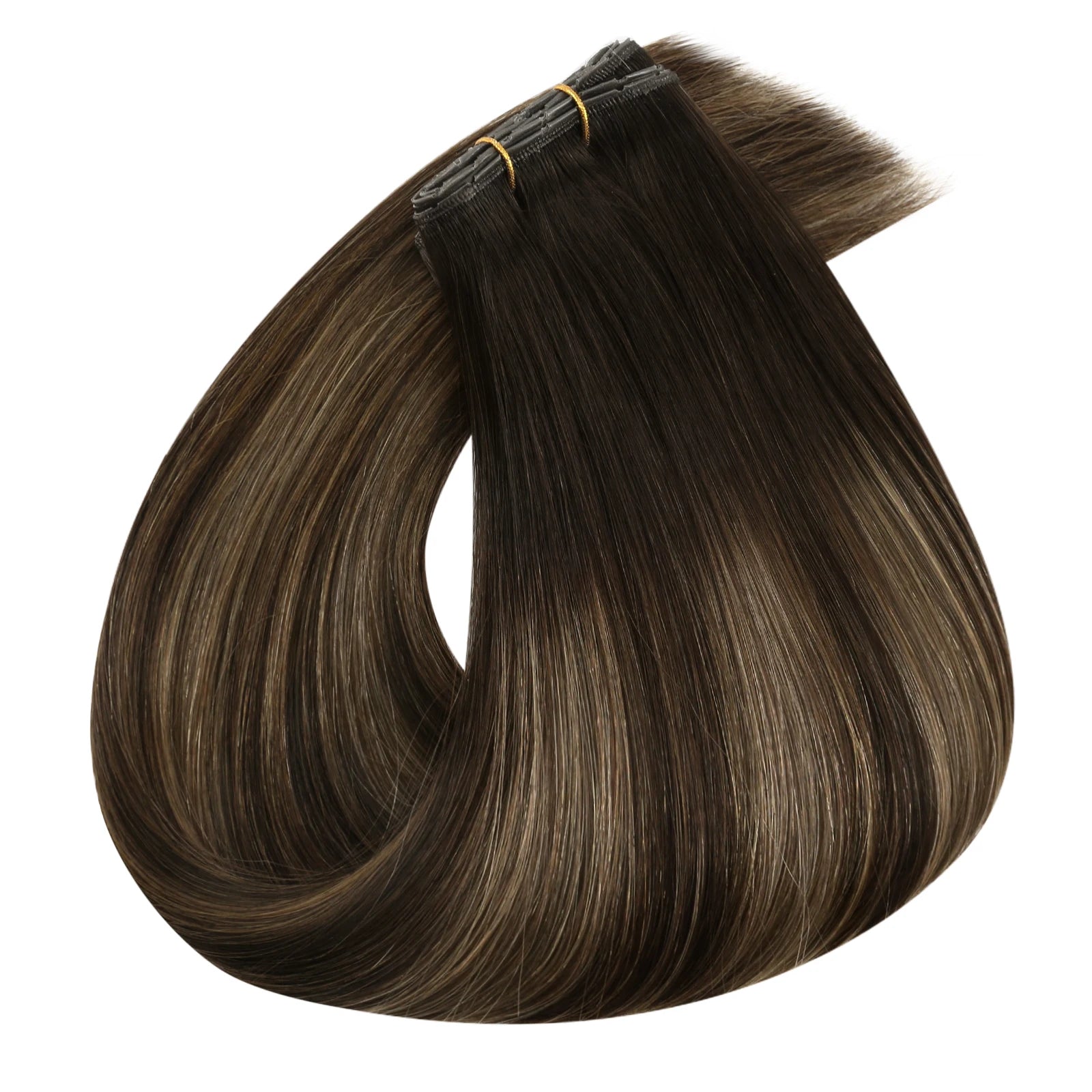 Butterfly Weft Human Hair Extensions – Invisible Remy PU Hole Weft for Volume