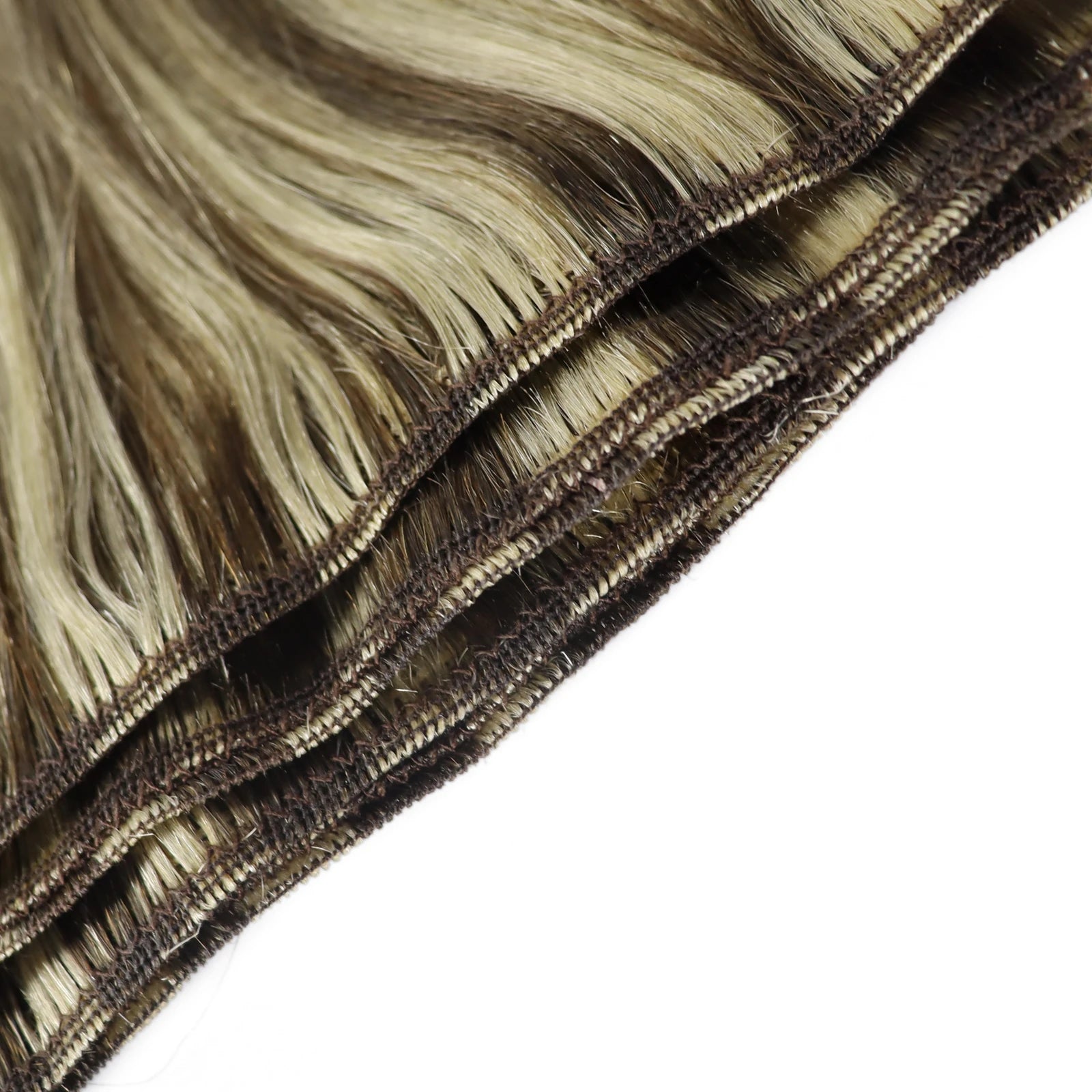 Machine Weft Human Hair Extensions – Straight Remy Hair Weaving Bundles 100g