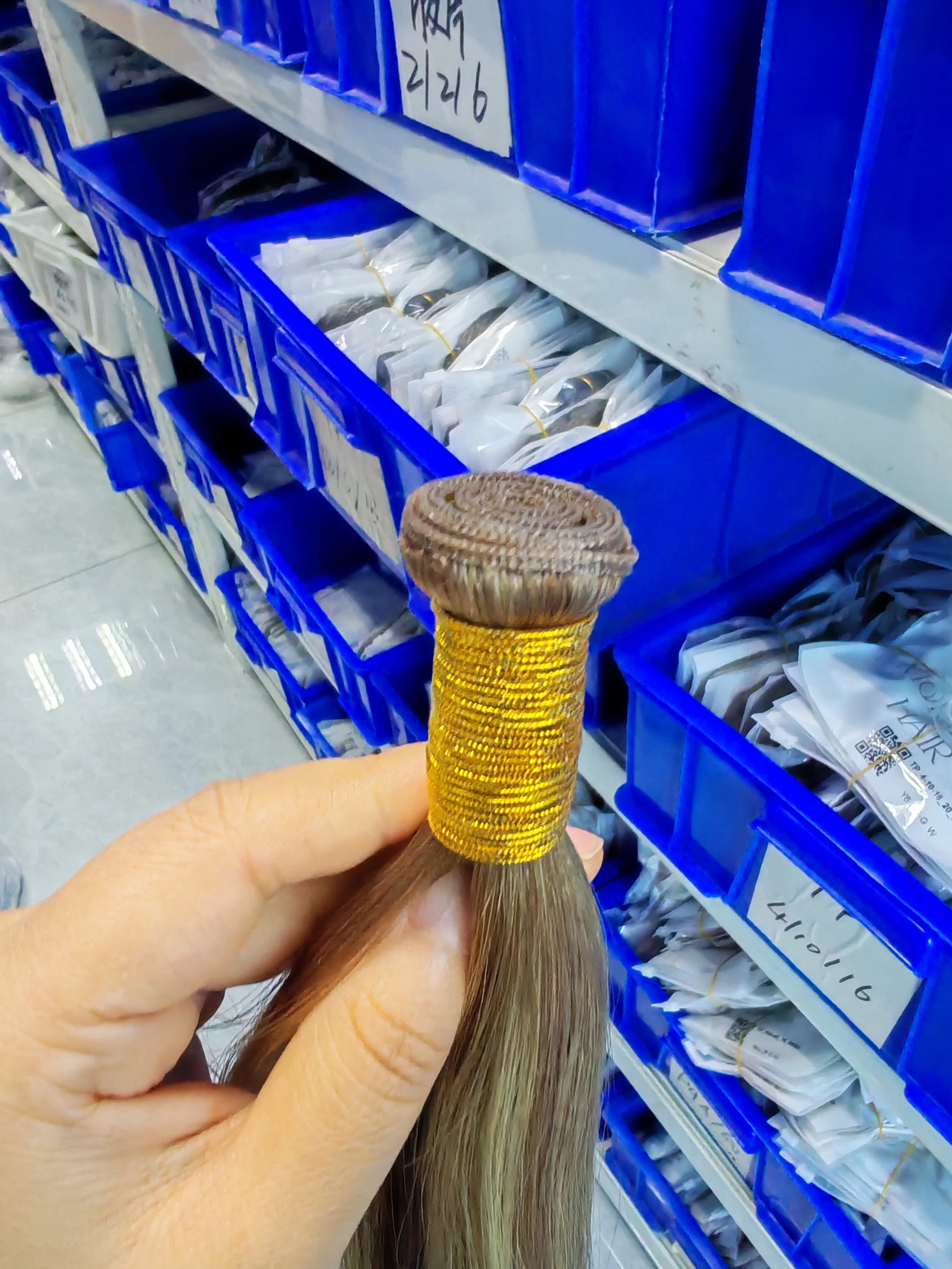 Genius Weft Human Hair Extensions – Seamless Remy Balayage Weft (Sew-In)