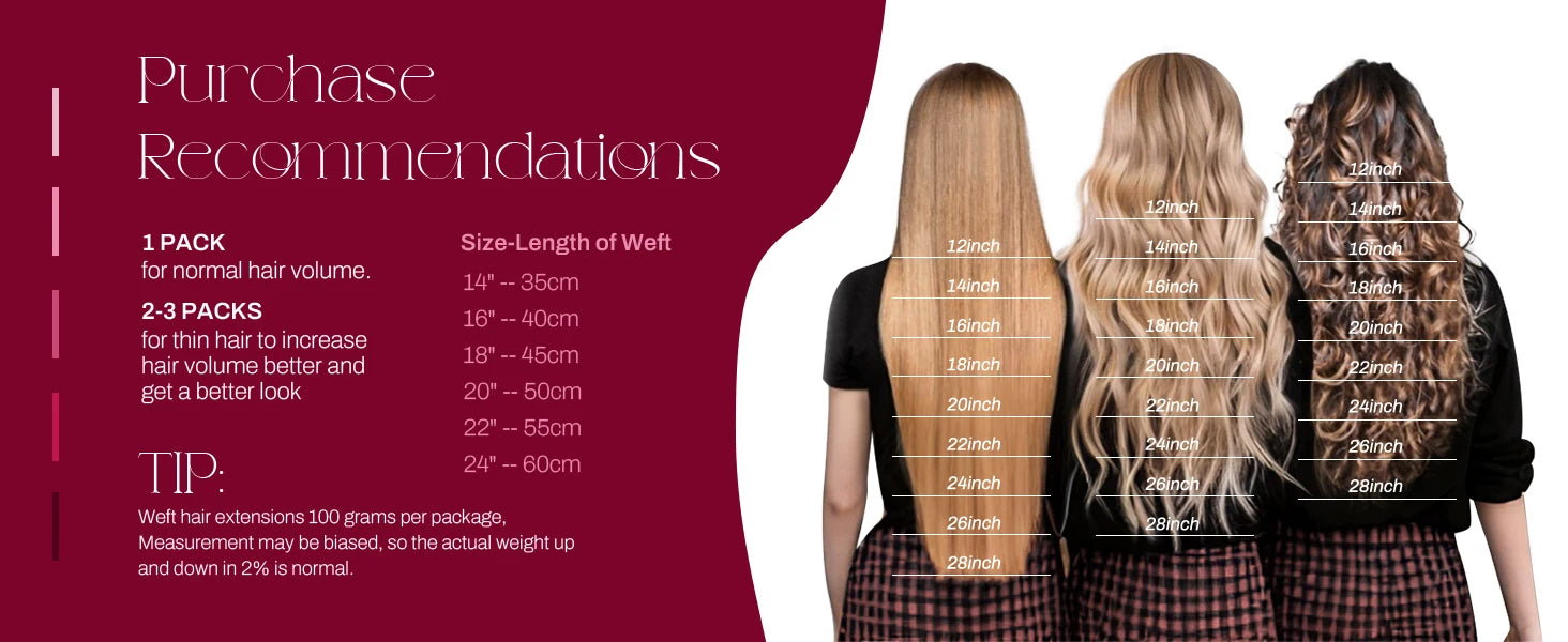 Butterfly Weft Human Hair Extensions – Invisible Remy PU Hole Weft for Volume