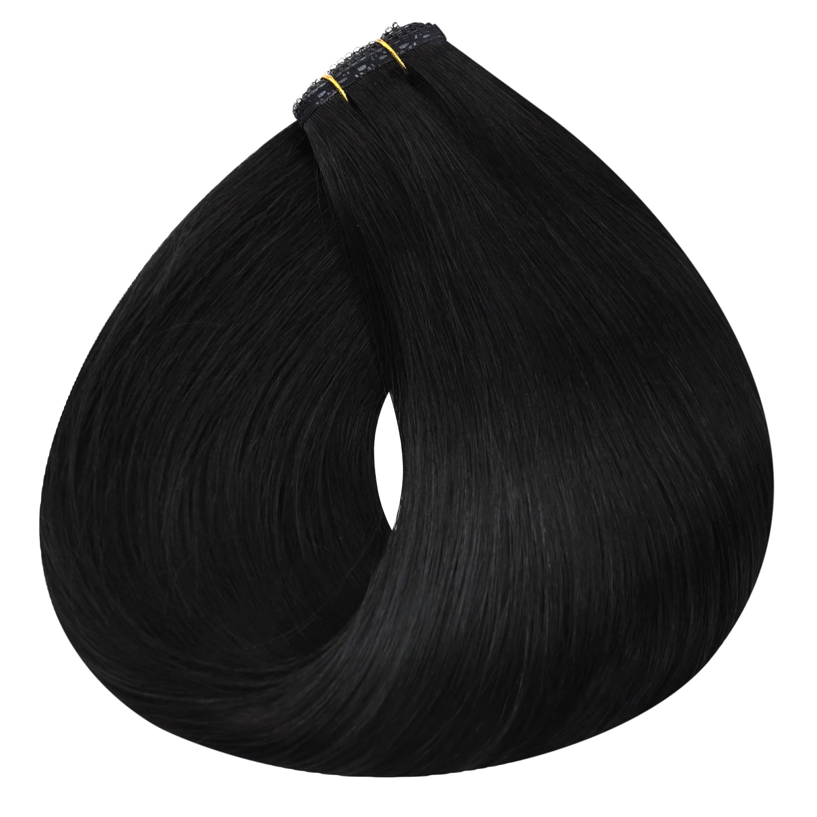 Flat Weft Human Hair Extensions – Soft Remy Sew-In Extensions with Lace Base