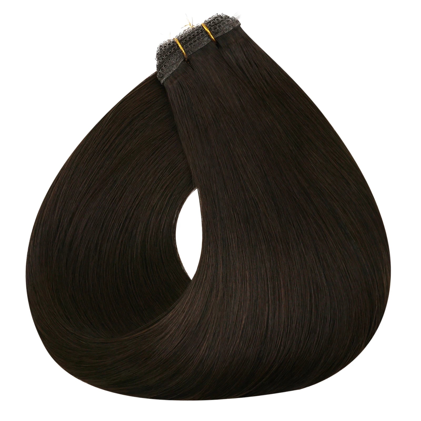 Flat Weft Human Hair Extensions – Soft Remy Sew-In Extensions with Lace Base