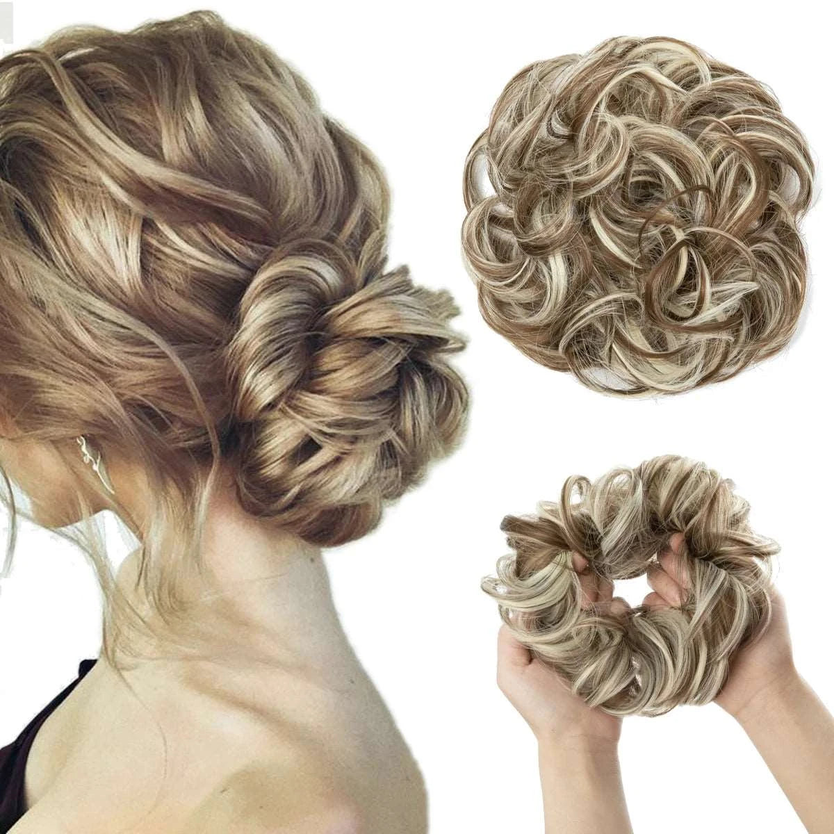 Silkara™ Secret Hair Instant Curly Messy Bun