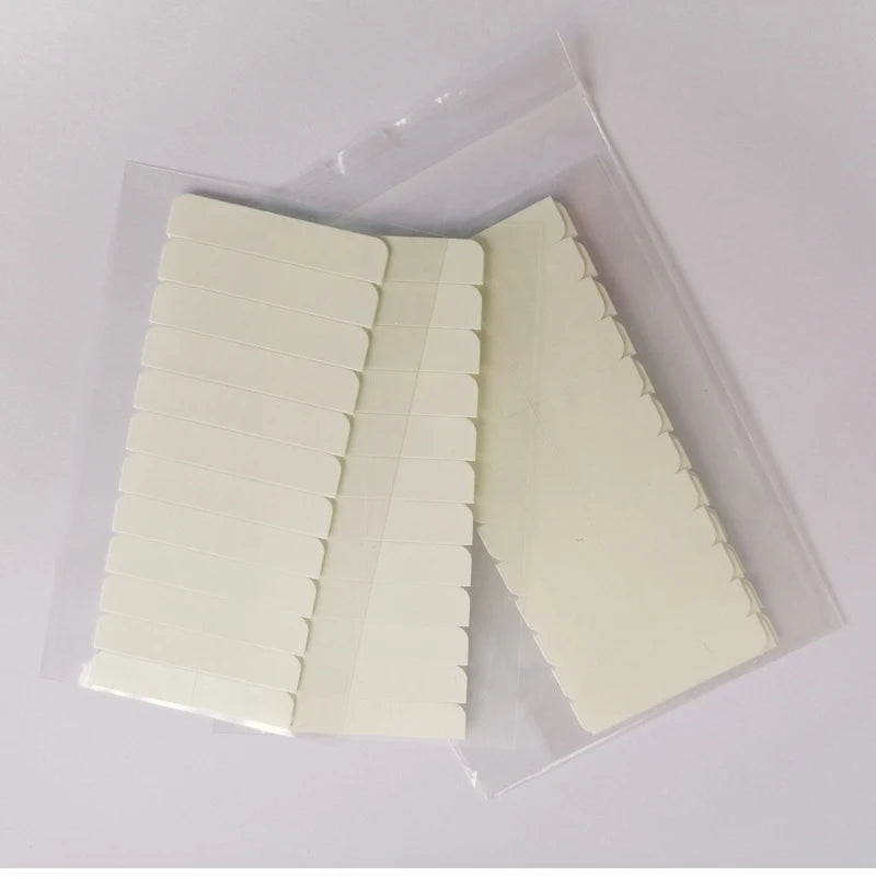 Replacement Tape for Tape-In Hair Extensions – Extra Strong Double-Sided Adhesive (60pcs)