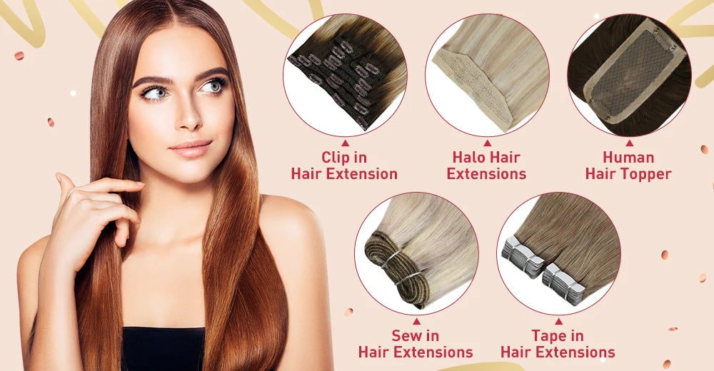 Straight Human Hair Topper – Remy Clip-In Hair Piece with Mono & PU Base