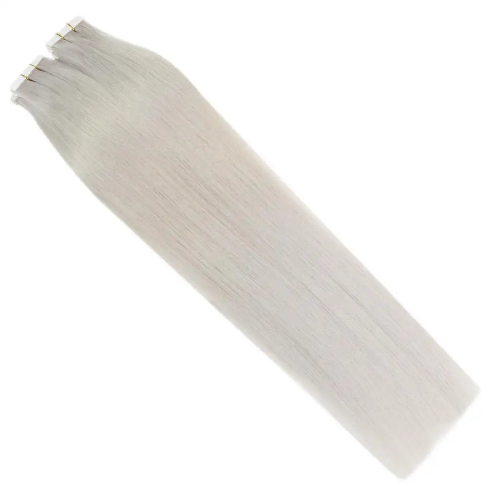 Virgin Remy Tape-In Hair Extensions – Invisible Injection Tape, Double Drawn, Natural Straight (20pcs)