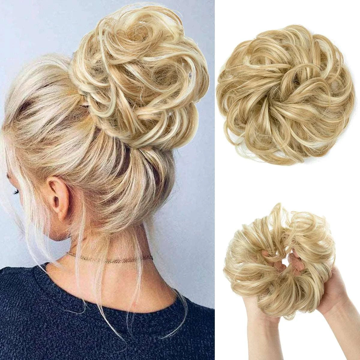 Silkara™ Secret Hair Instant Curly Messy Bun