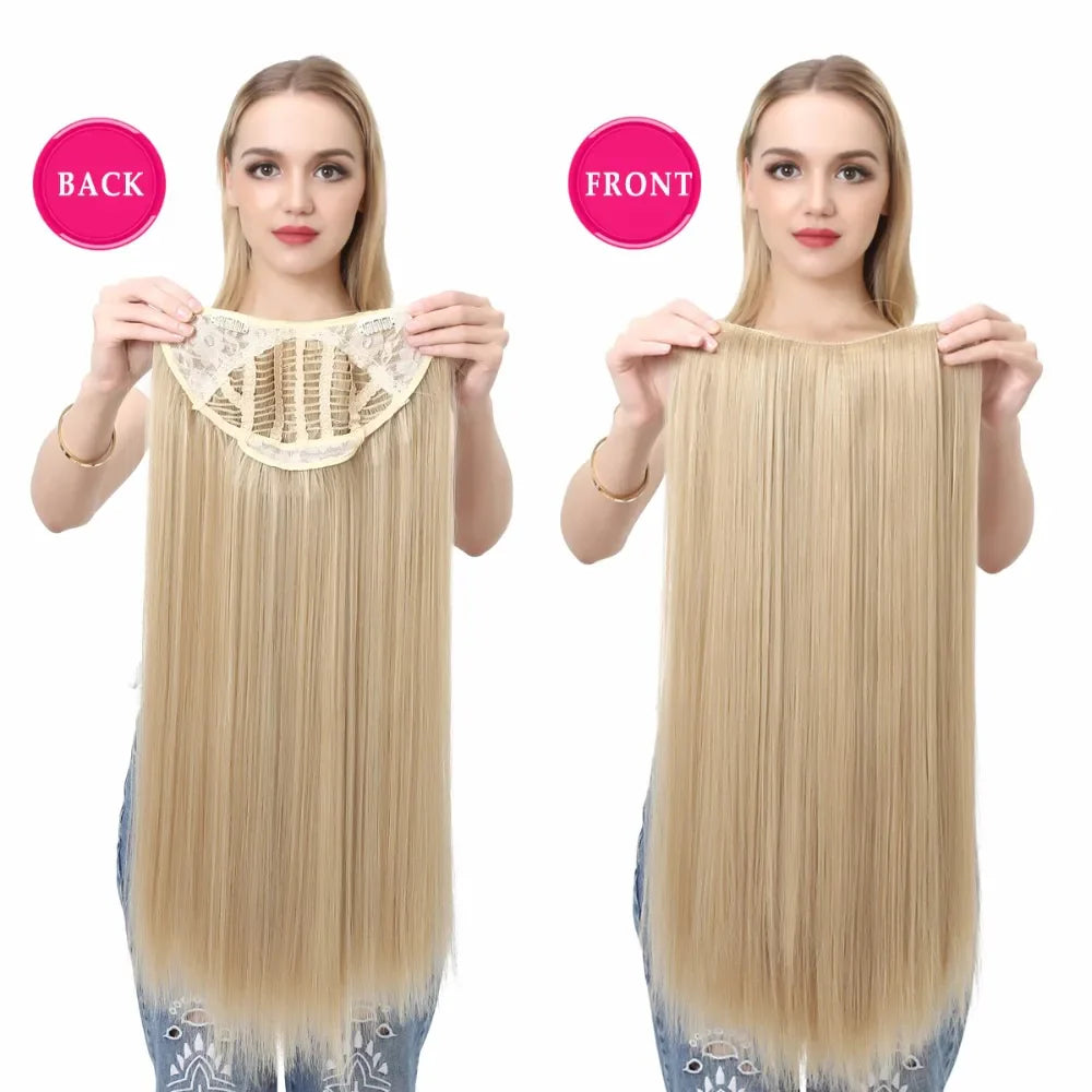 Silkara™ U Part Clip in Hair Extensions (Straight and Wavy)