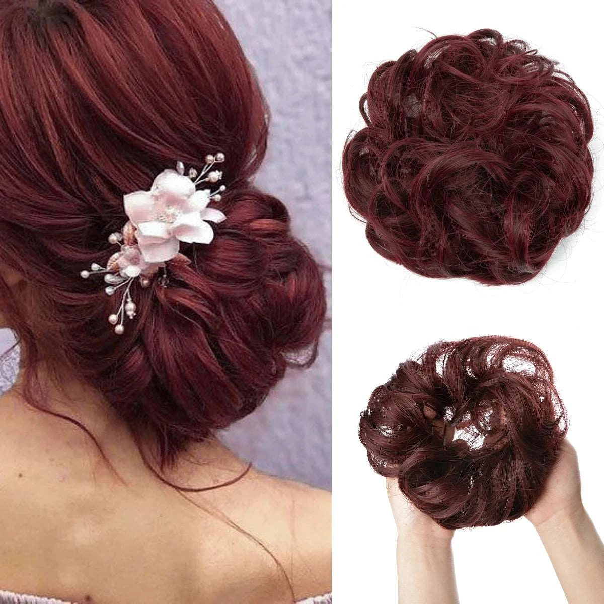 Silkara™ Secret Hair Instant Curly Messy Bun