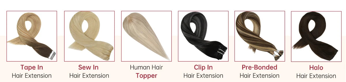 Butterfly Weft Human Hair Extensions – Invisible Remy PU Hole Weft for Volume