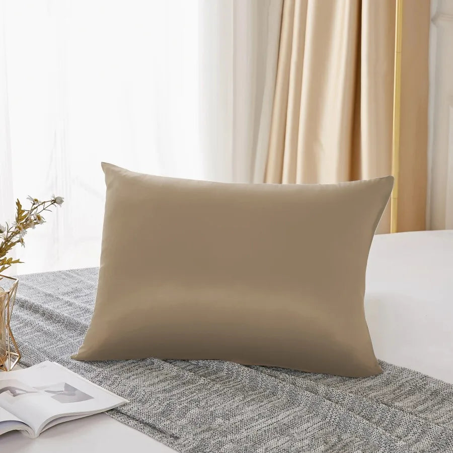 25 Momme Mulberry Silk Pillowcase – 100% Pure Silk Pillow Cover for Hair & Skin – Double-Sided 6A Grade Silk Pillowcase