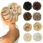 Messy Bun Hair Piece – Curly Chignon Scrunchie Hair Extension for Women