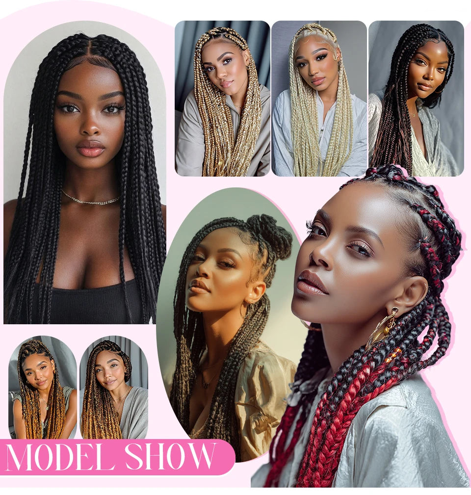 30 Inch Straight Braiding Hair Extensions – Soft Synthetic Crochet Braiding Hair Bundles for Women