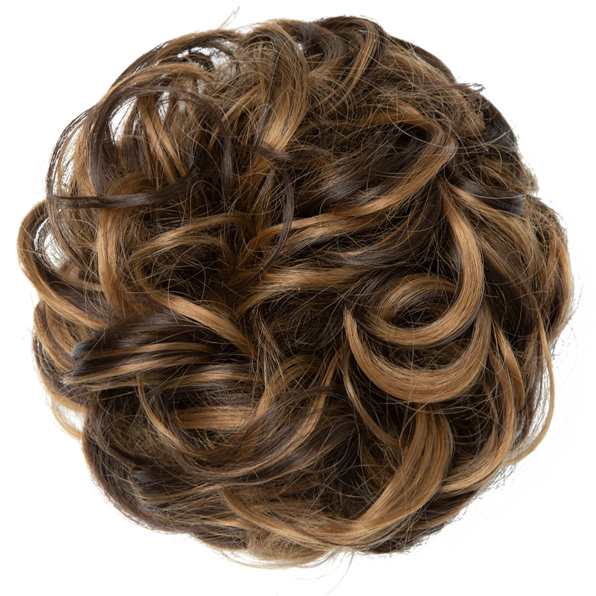 Messy Bun Hair Piece – Curly Chignon Scrunchie Hair Extension for Women