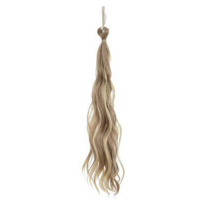 Silkara™ Hair Messy Bun Hairpiece – Curly Chignon with Elastic Band 17 inch