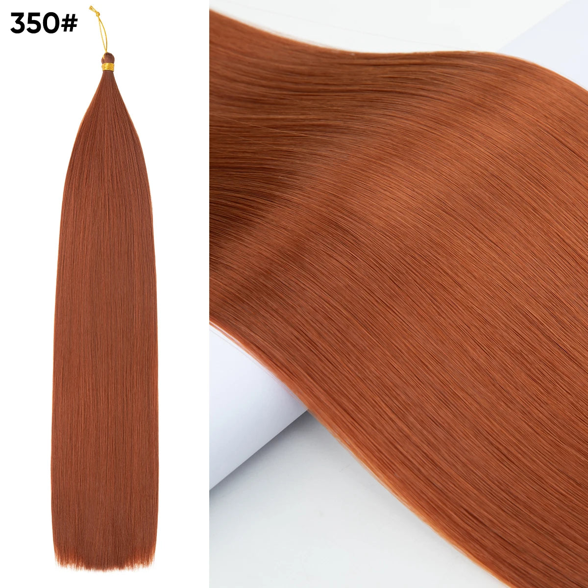 30 Inch Straight Braiding Hair Extensions – Soft Synthetic Crochet Braiding Hair Bundles for Women