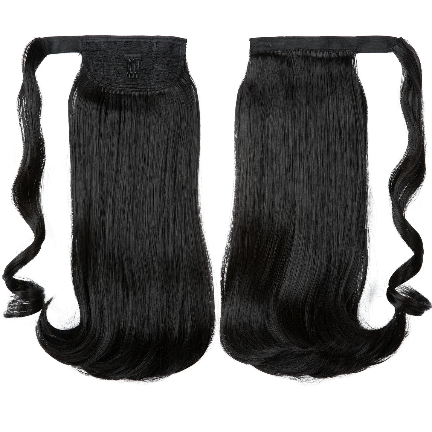 Long Curly Ponytail – Clip-In Wrap Around Hair Extension (140g)
