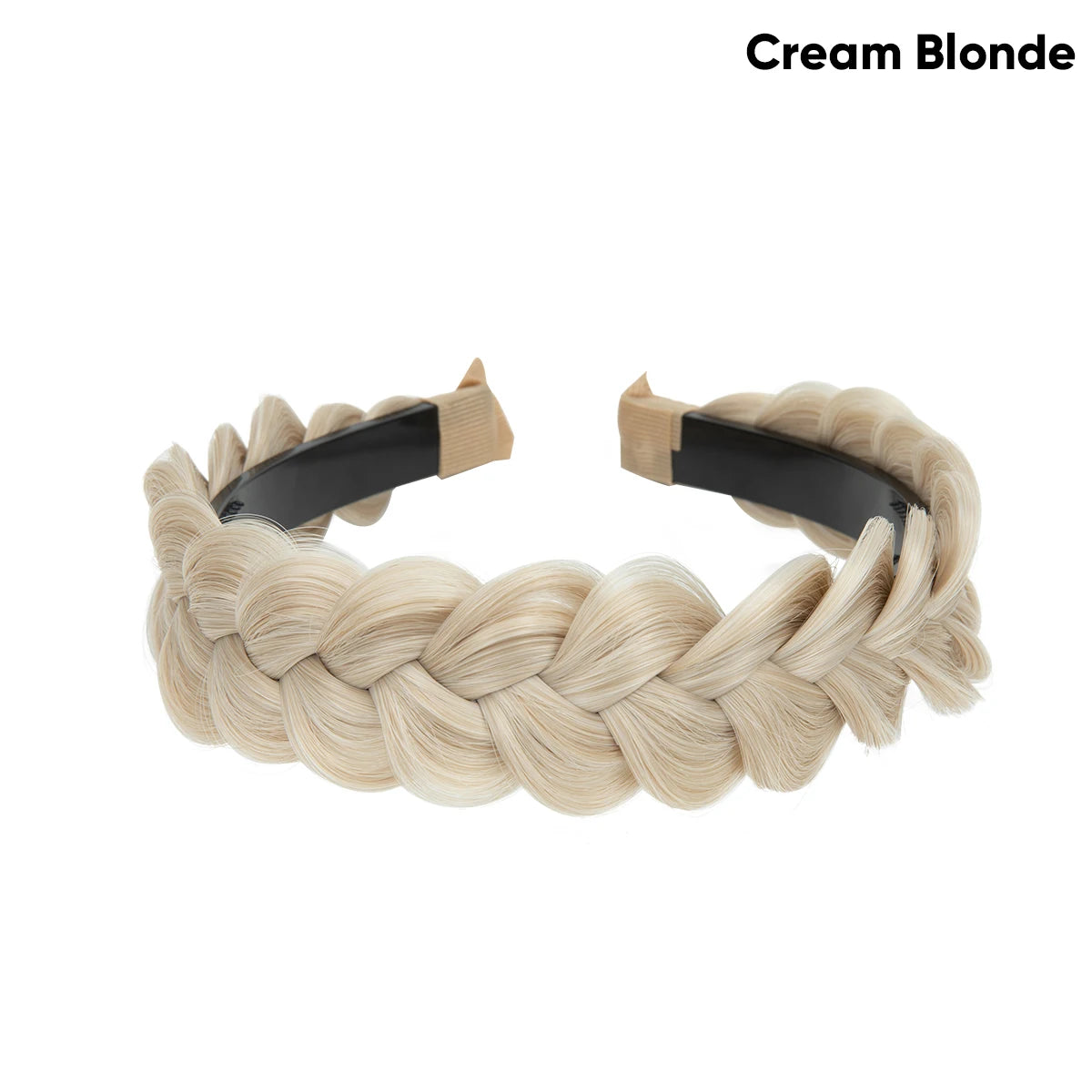 Bohemian Braided Headband – Synthetic Braided Hair Band for Women | Natural Look Hair Accessory