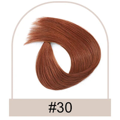 Silk Base Human Hair Topper with Bangs – 12 × 13 cm Remy Clip-In Crown Topper