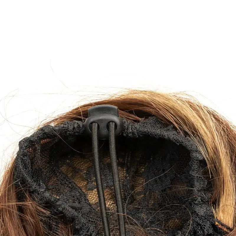 6” Human Hair Drawstring Bun Extension – Natural Volume Chignon Hairpiece
