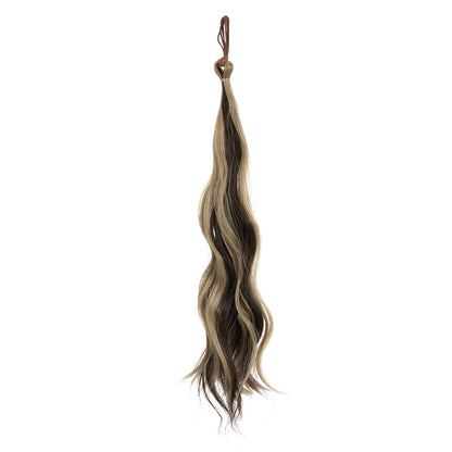 Silkara™ Hair Messy Bun Hairpiece – Curly Chignon with Elastic Band 17 inch