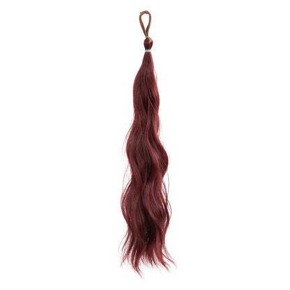 Silkara™ Hair Messy Bun Hairpiece – Curly Chignon with Elastic Band 17 inch