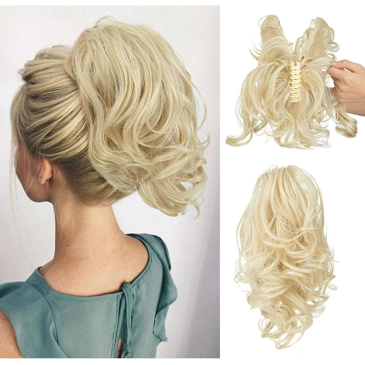 Silkara™ Diy Claw Clip In Ponytail Hair Extensions