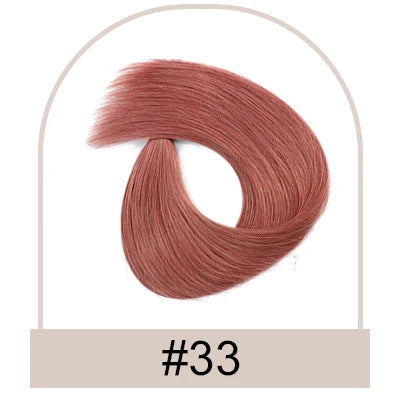 Silk Base Human Hair Topper with Bangs – 12 × 13 cm Remy Clip-In Crown Topper